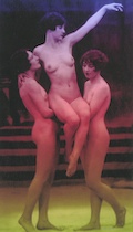 Appraisal: Steve Mendelson American Contemporary Three Nudes A contemporary giclee print