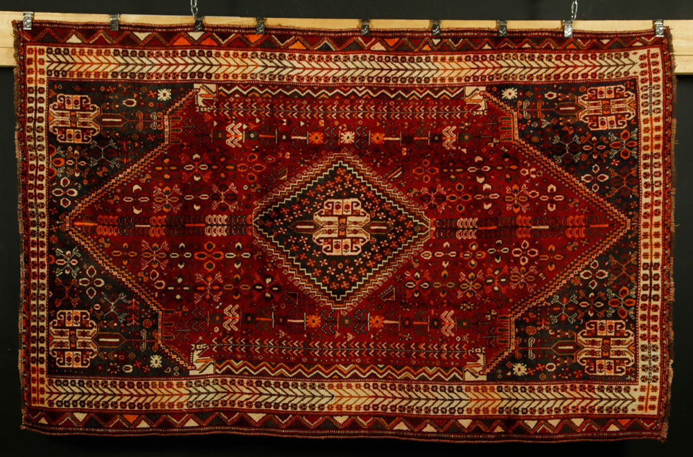 Appraisal: - Qashqai Carpet Qashqai carpet ' x ' Provenance From