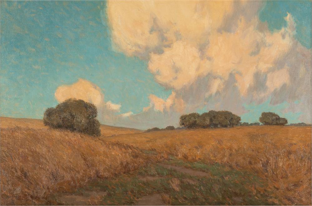 Appraisal: GRANVILLE REDMOND - White Cloud oil on original canvas signed