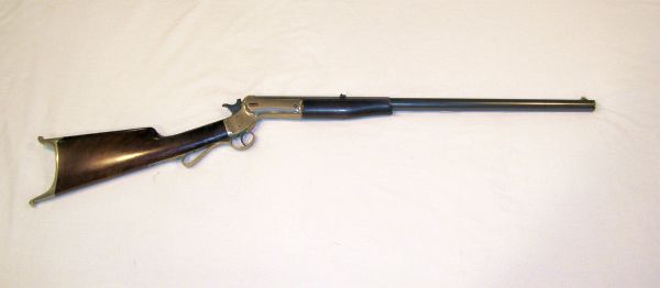 Appraisal: J Stevens Tip-Up Rifle Cal R F with forend and