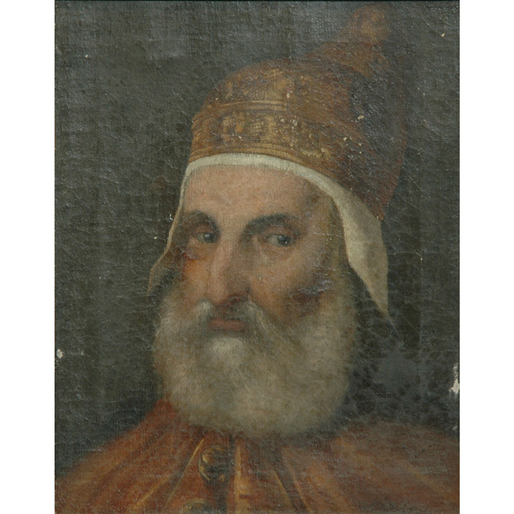 Appraisal: Venetian School th th Century Portrait of a Doge Oil