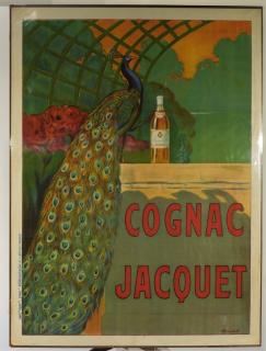 Appraisal: LARGE Camille Bouchet Cognac Jacquet Color Poster FRANCE LATE TH