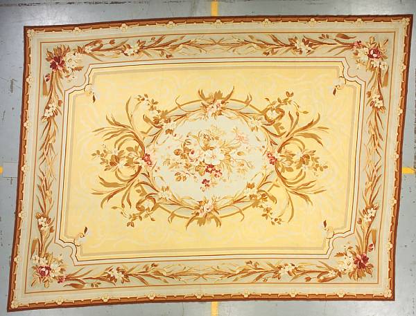 Appraisal: A Chinese Aubusson style carpet size approximately ft in x