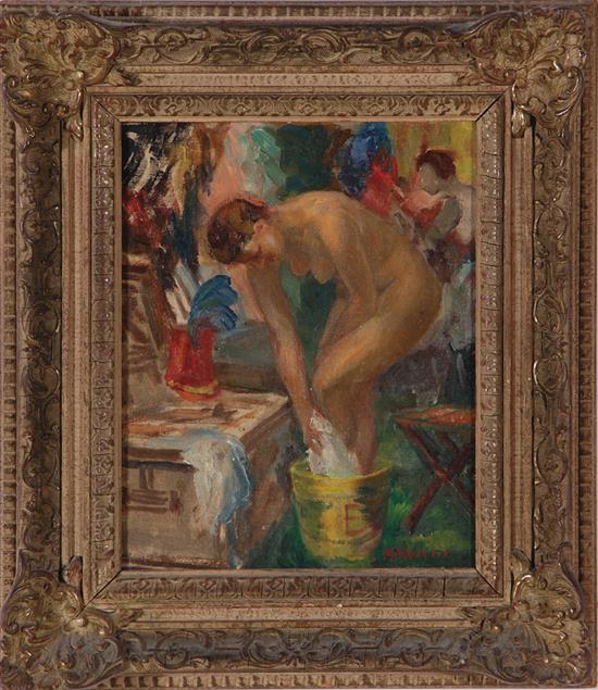 Appraisal: Ann McNulty Brockman California - NUDE BATHING and NUDES AT