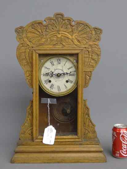 Appraisal: th c gingerbread clock '' Ht