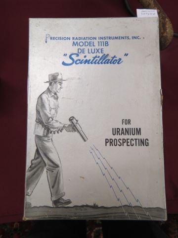 Appraisal: Uranium Prospecting Machine by Seintillator deluxe model still in box