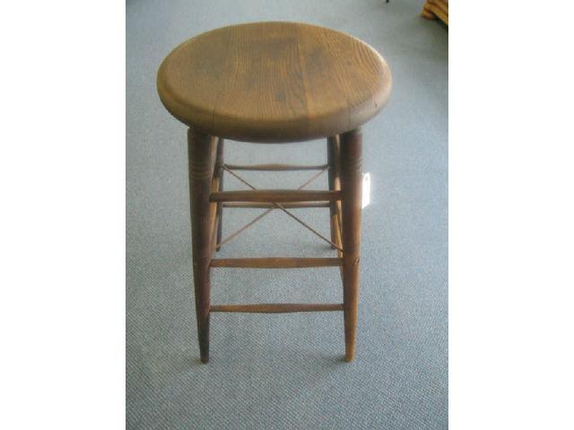 Appraisal: Victorian Oak Stool