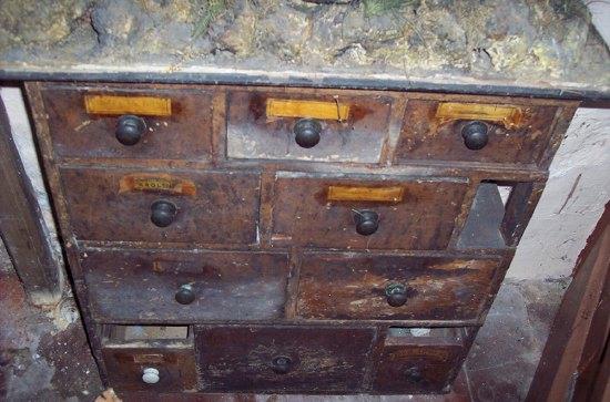 Appraisal: A th Century chest fitted an arrangement of drawers cm