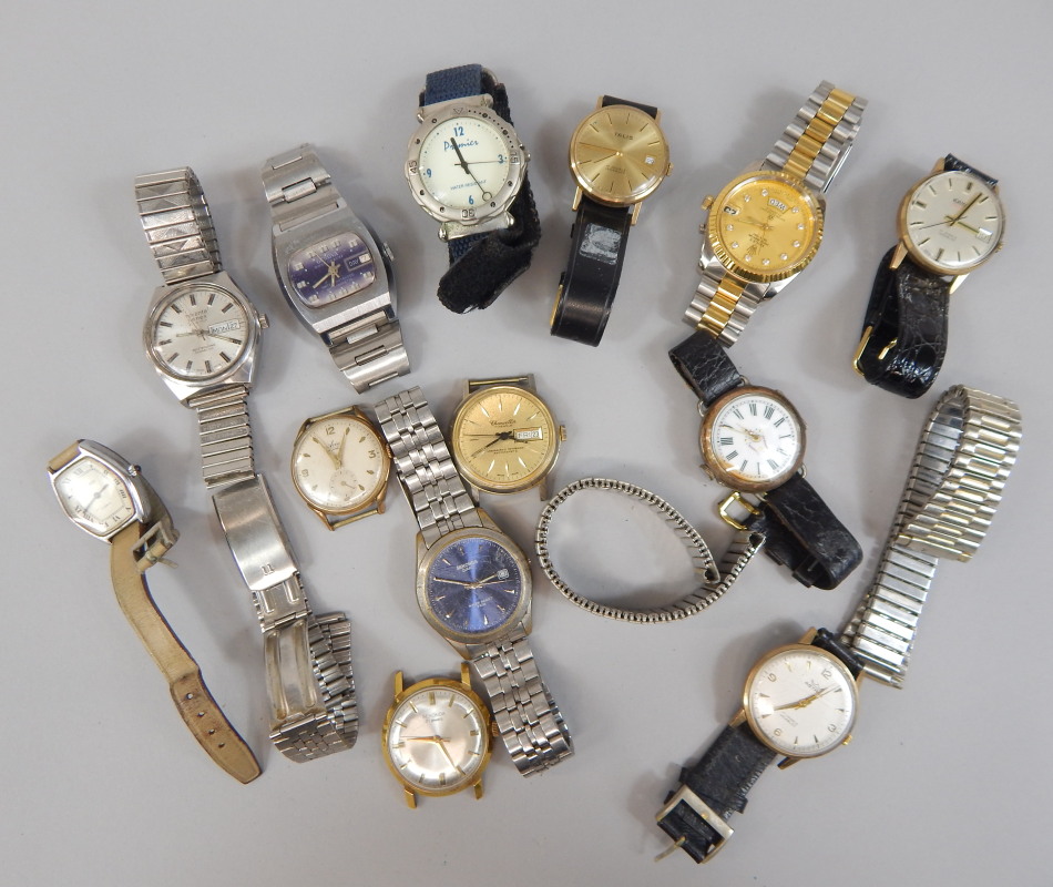 Appraisal: Various thC gentleman's wristwatches to include Roamer Roventa etc