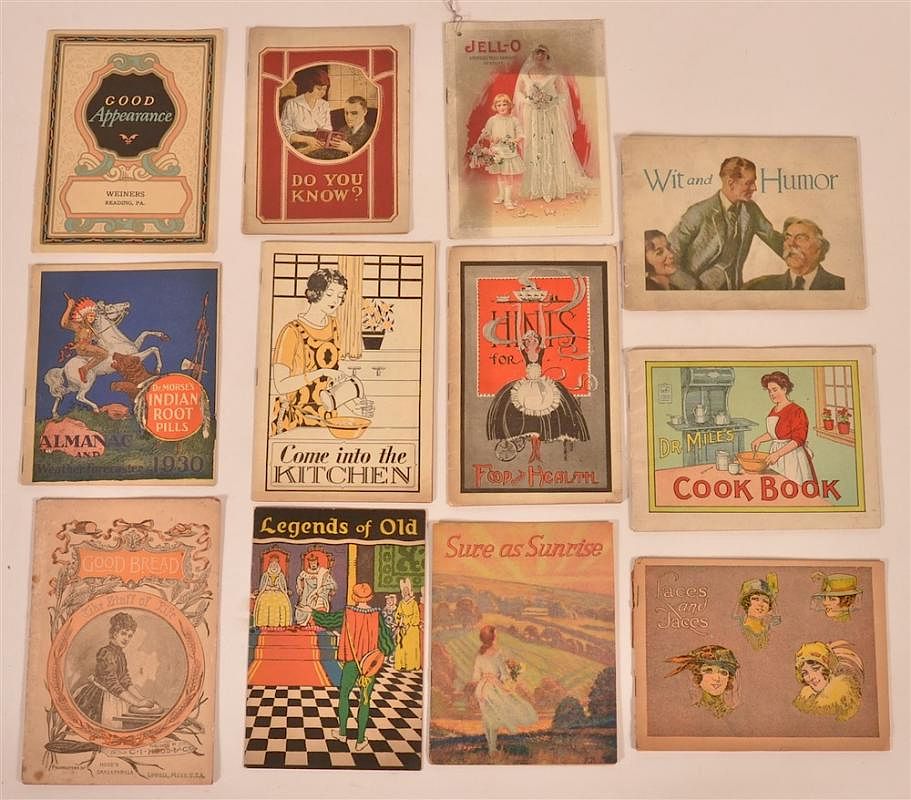 Appraisal: Lot of Vintage Advertising Pamphlets Lot of Vintage Advertising and