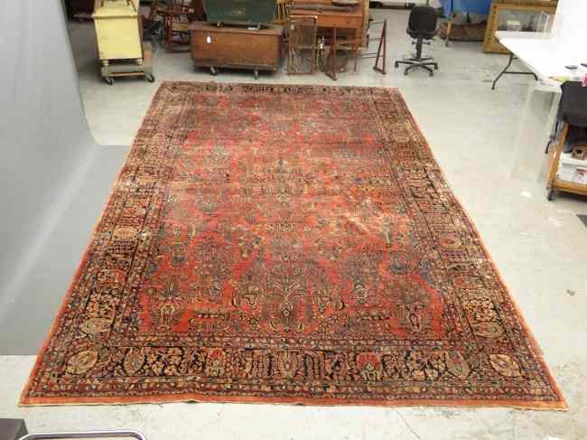 Appraisal: Roomsize Oriental rug ' '' x ' ''