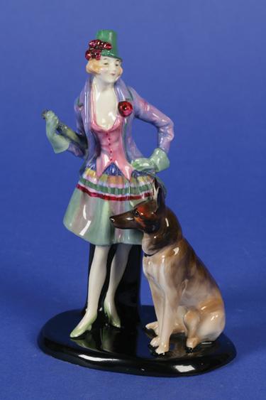 Appraisal: A ROYAL DOULTON FIGURE MOIRA HN with Royal Doulton printed