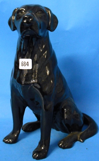 Appraisal: Beswick Fireside Black Labrador height cm