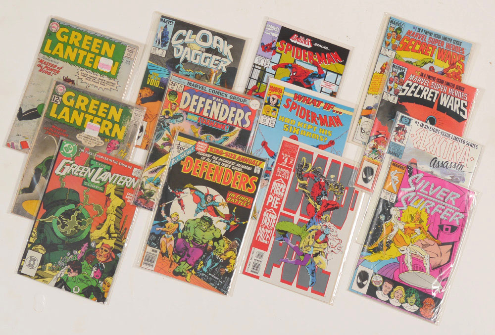 Appraisal: LONG BOXES OF ASSORTED VINTAGE COMIC BOOKS Highlights of boxes