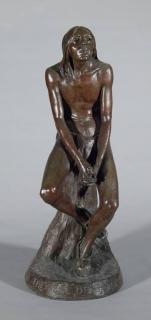 Appraisal: Louis McClellan Potter bronze sculpture Louis McClellan Potter American -