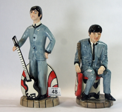 Appraisal: Lorna Bailey Figures sculptures of Musicians with varying Instruments with