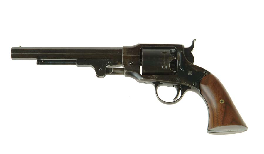 Appraisal: ROGERS SPENCER PERCUSSION REVOLVER Cal SN Usual configuration with -