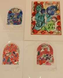 Appraisal: After Marc Chagall Russian French - A Collection of Commercial