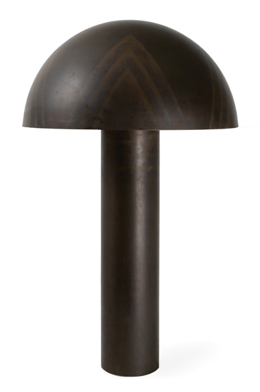 Appraisal: Karl Springer American - Table Lamp third quarter of the