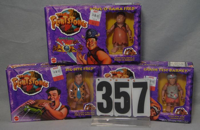 Appraisal: Mattel The Flintstones Figures lot of mint on card Estimate