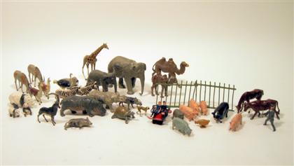 Appraisal: Britains painted lead zoo setComprising a panda and two babies