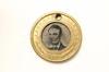 Appraisal: POLITICAL CAMPAIGN BUTTON - Lincoln Hamlin -sided Ferrotype Medalet Lincoln