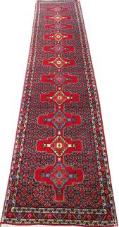 Appraisal: PERSIAN BIJAR WOOL RUNNER PERSIAN BIJAR WOOL RUNNER X An