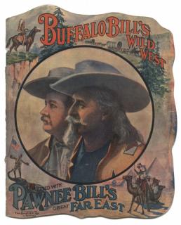 Appraisal: Buffalo Bill and Pawnee Bill's Die Cut Wild West Program