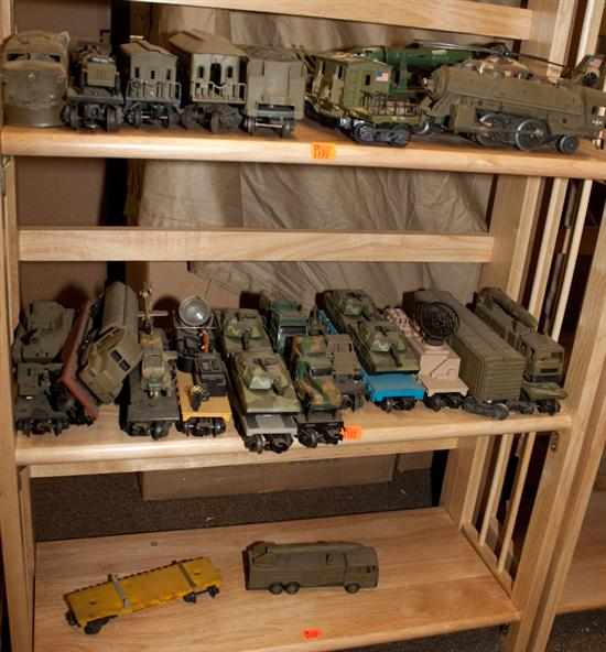 Appraisal: Lionel military steam locomotive and assorted Lionel and other military