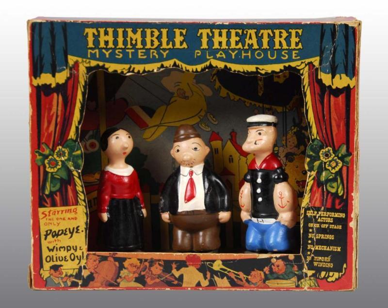 Appraisal: Popeye Ramp Walkers Thimble Theater Description Circa Made by Harding