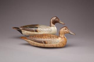 Appraisal: Pintail Pair Bert Graves - Peoria IL c A hollow