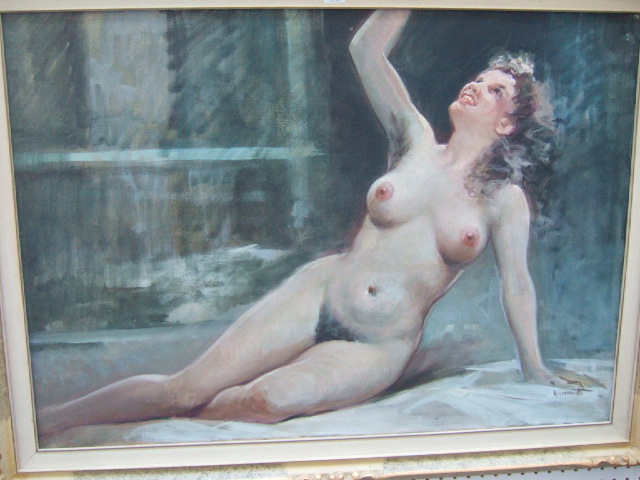 Appraisal: G Giovanetti late th century Seated nude standing nude two