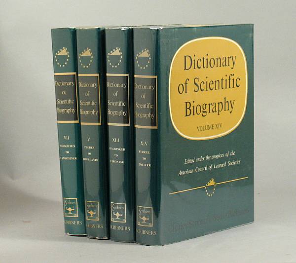 Appraisal: DICTIONARY OF SCIENTIFIC BIOGRAPHY Gillispie Charles Coulston editor-in-chief Dictionary of