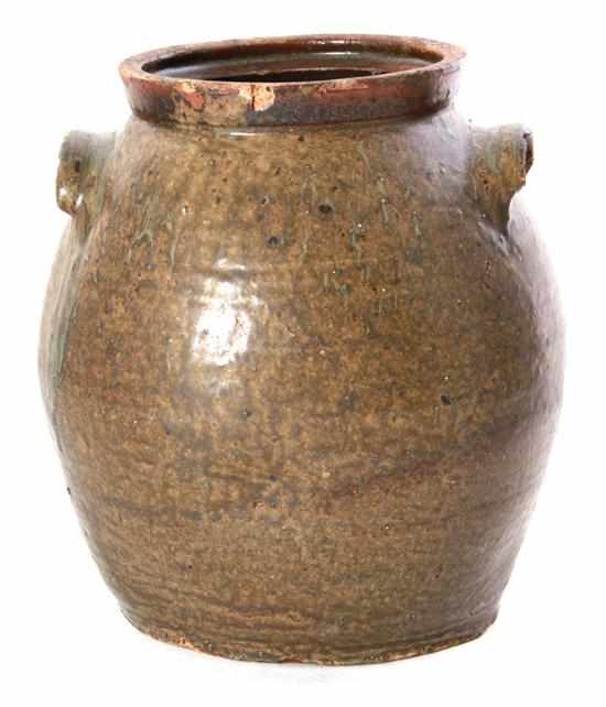 Appraisal: Southern stoneware storage jar attributed to LM Landrum Columbia South