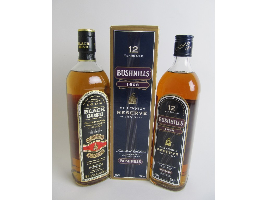 Appraisal: Bushmills Millenium Reserve Irish Whiskey Aged years vol ml boxed