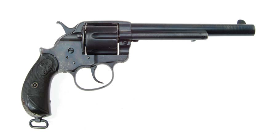 Appraisal: COLT MODEL DA REVOLVER Cal Colt SN Blued finish with