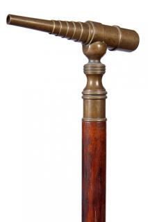 Appraisal: Cheroot Cannon Cane- Ca - A very nice example and