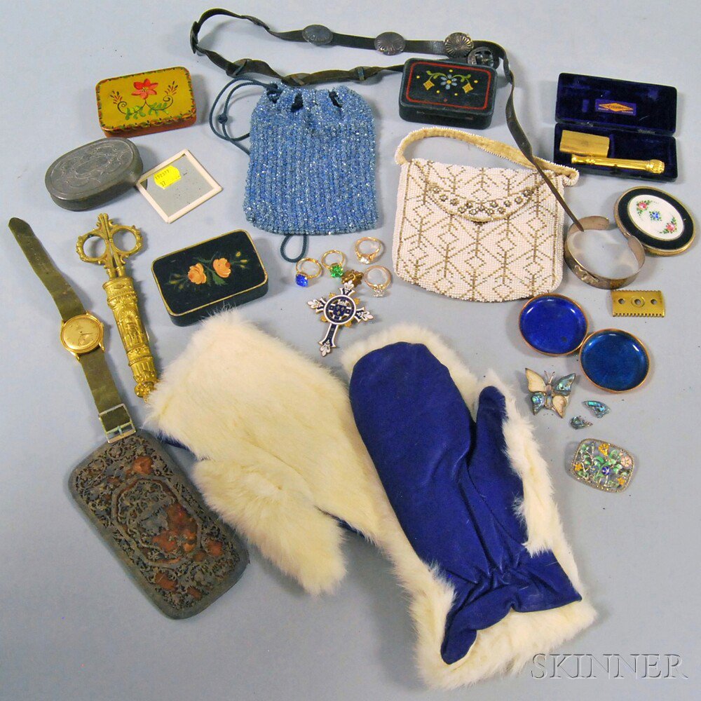 Appraisal: Group of Assorted Fashion Accessories and Costume Jewelry including a