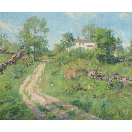 Appraisal: Charles Harold Davis American - Little Road in Spring Estimate