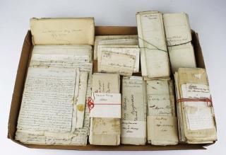 Appraisal: Archive Of Letters letters Lanesborough Mass Stockbridge Mass Binghamton NY