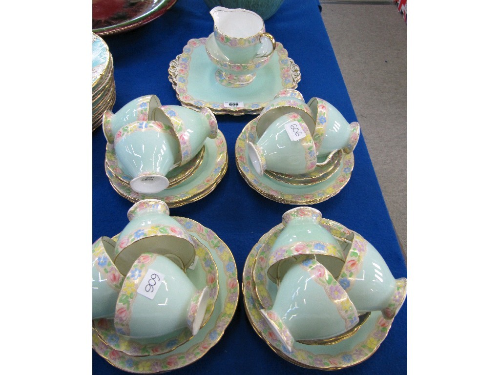 Appraisal: Foley China twelve setting teaset