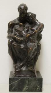 Appraisal: After RODIN Bronze Family Grouping Signed A Rodin on side