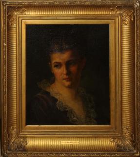 Appraisal: F H Bates American Th C Portrait Of A Young