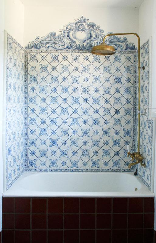 Appraisal: - Portuguese Blue and White Tile Portuguese blue and white