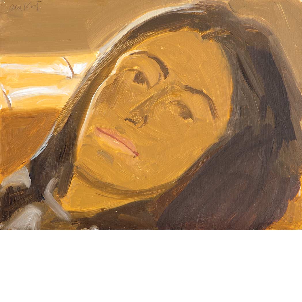 Appraisal: Alex Katz American b Study for Portrait of Ada Signed