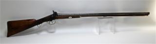 Appraisal: FINE C Damascus Steel Double Barrel Shot Gun BELGIUM TH