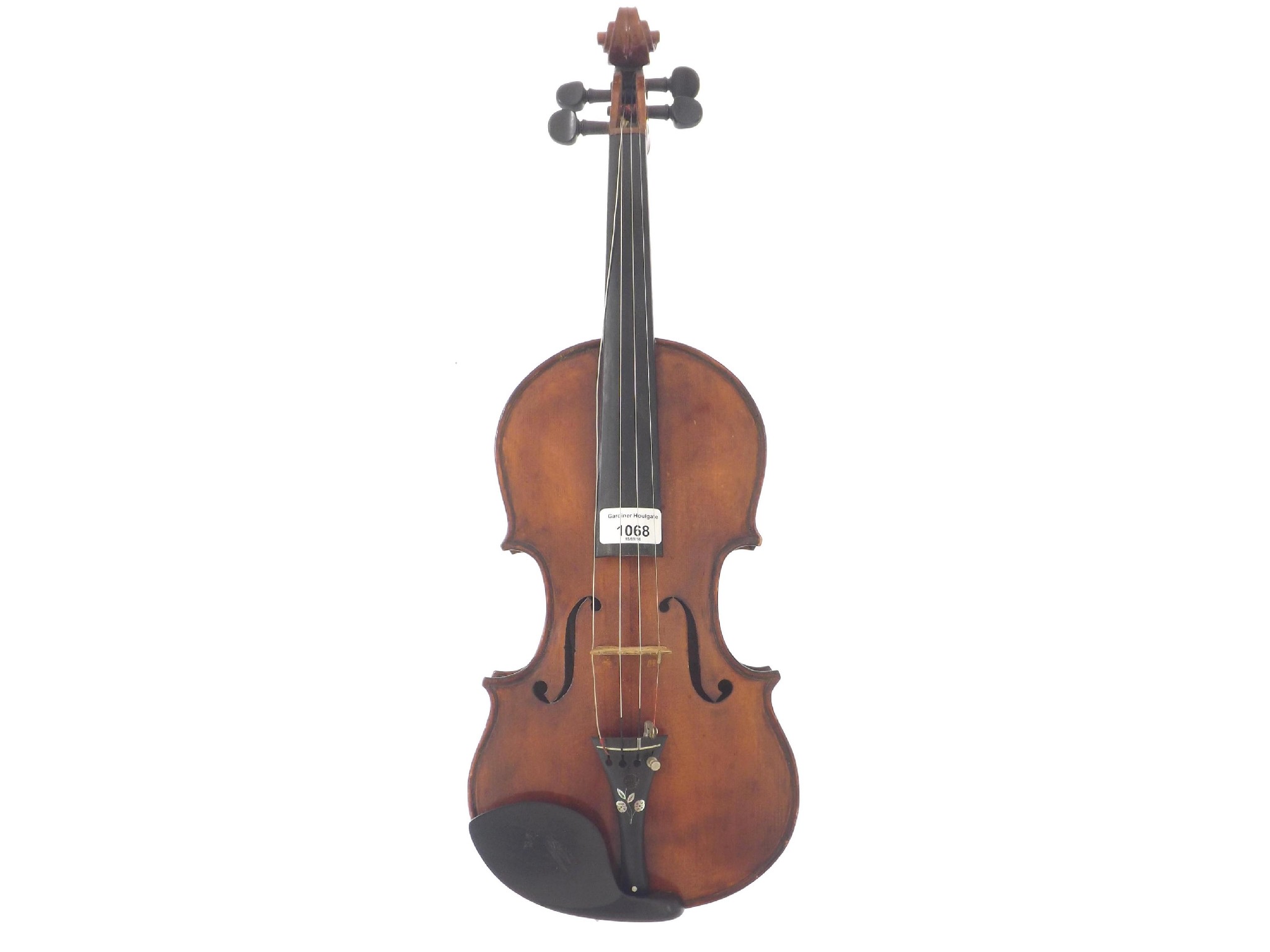 Appraisal: Contemporary Welsh violin by and labelled Made by E Haggis