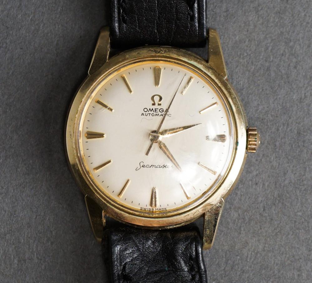 Appraisal: Omega Seamaster Gold Filled Automatic Wristwatch Band as is D