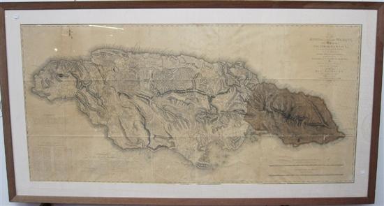 Appraisal: ROBERTSON JAMES A M Map of the Island of Jamaica