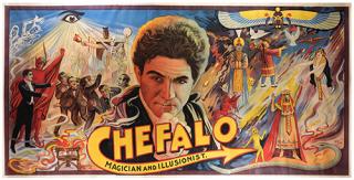 Appraisal: CHEFALO RAFFAELE CHEFALO Chefalo Magician and Illusionist Birmingham Moody Bros